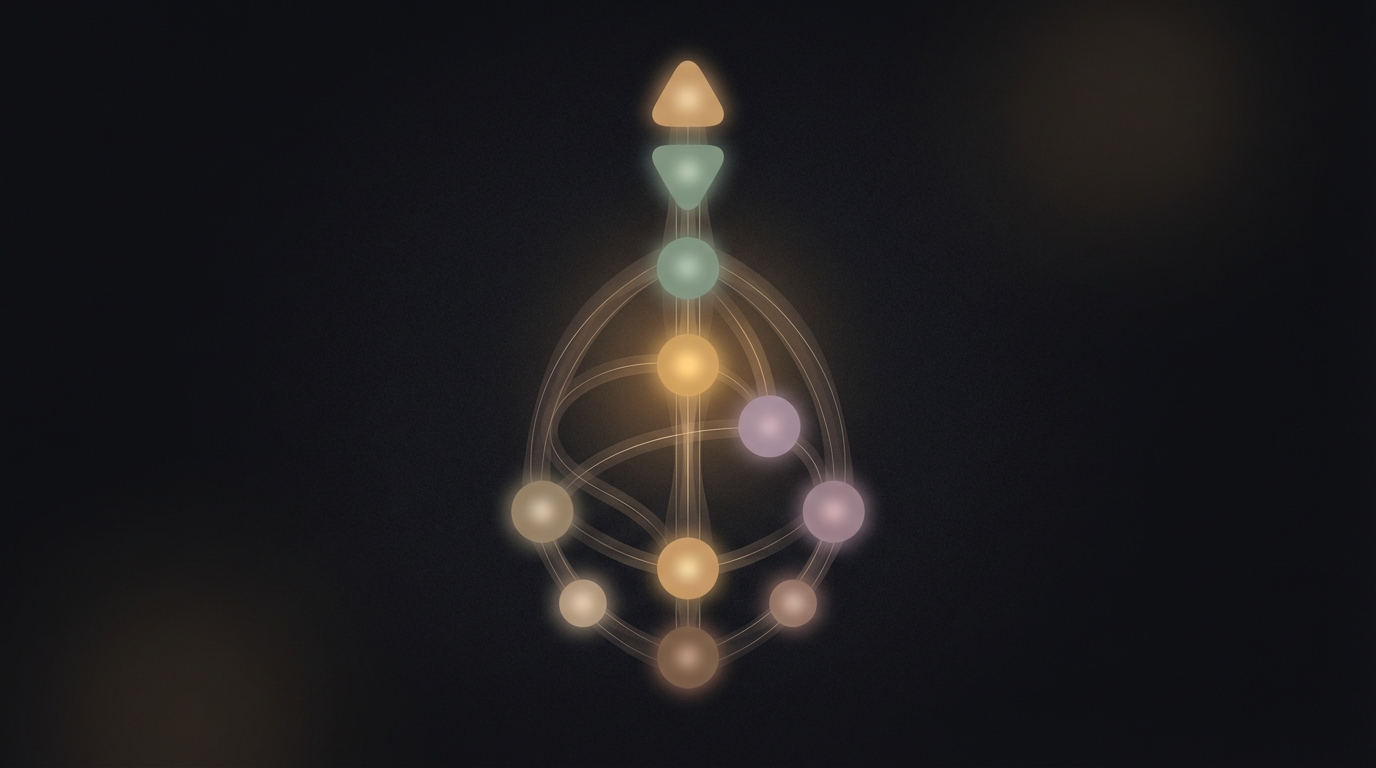 Night sky and stars representing cosmic design