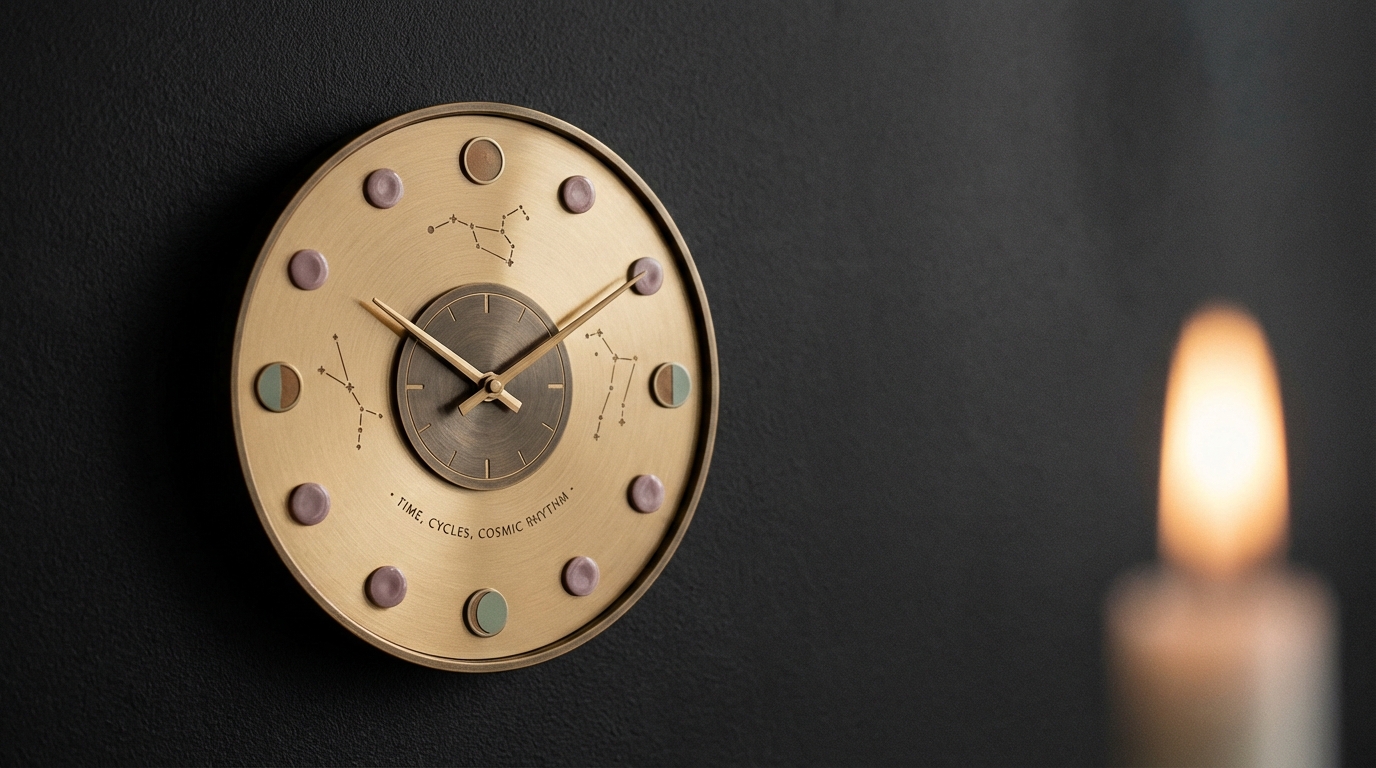 Moon phases illustration