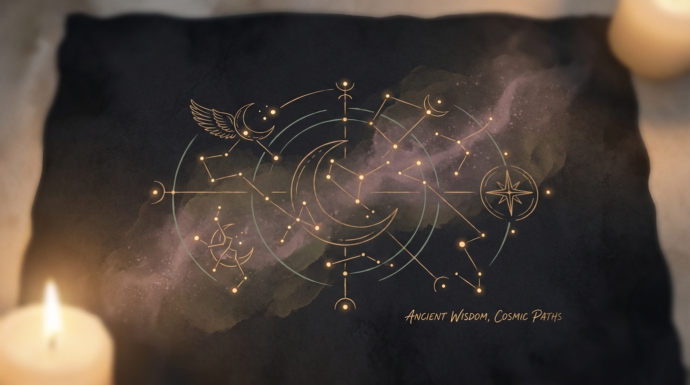 Beautiful nebula in space