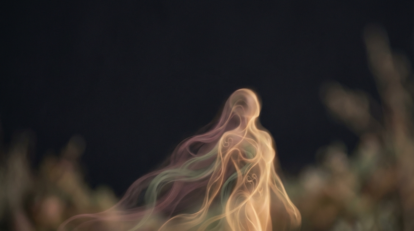 Person in peaceful meditation pose