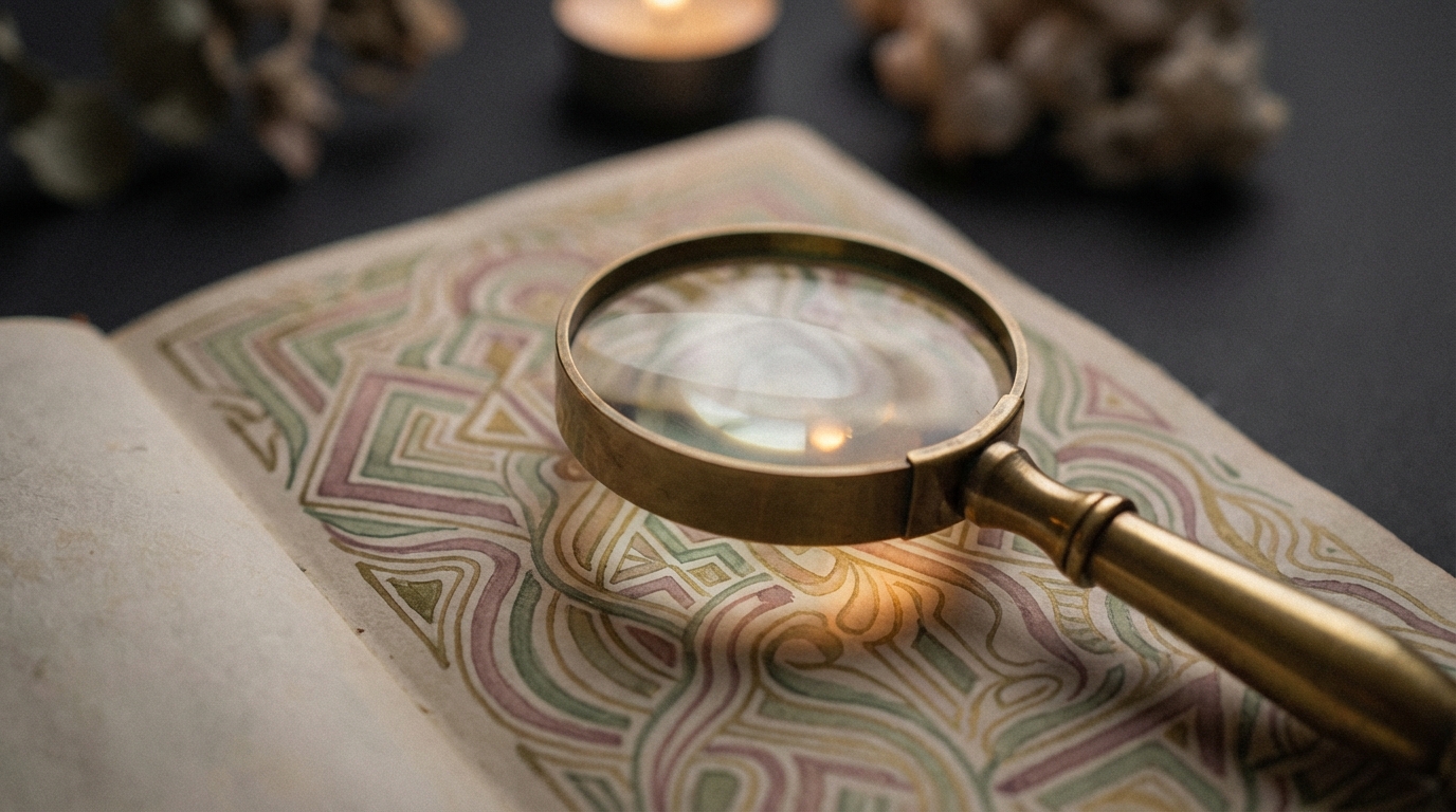 Person in contemplative thought